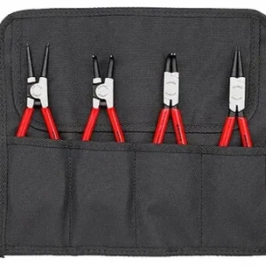 001956 KNIPEX 4-dílná sada kleští SEEGER pro vnitřní a vnější pojistné kroužky Ověřený