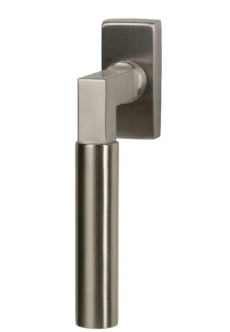 Okenní klika Südmetall Alaska Square Chrom/ černá lesklá, 7 x 7 x 40 mm Autentický