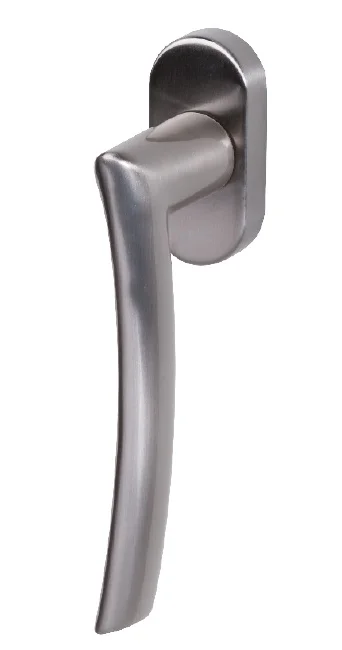 Okenní klika Südmetall Oslo Nerez vzhled, Levé provedení, 7 x 7 x 40 mm Autentický