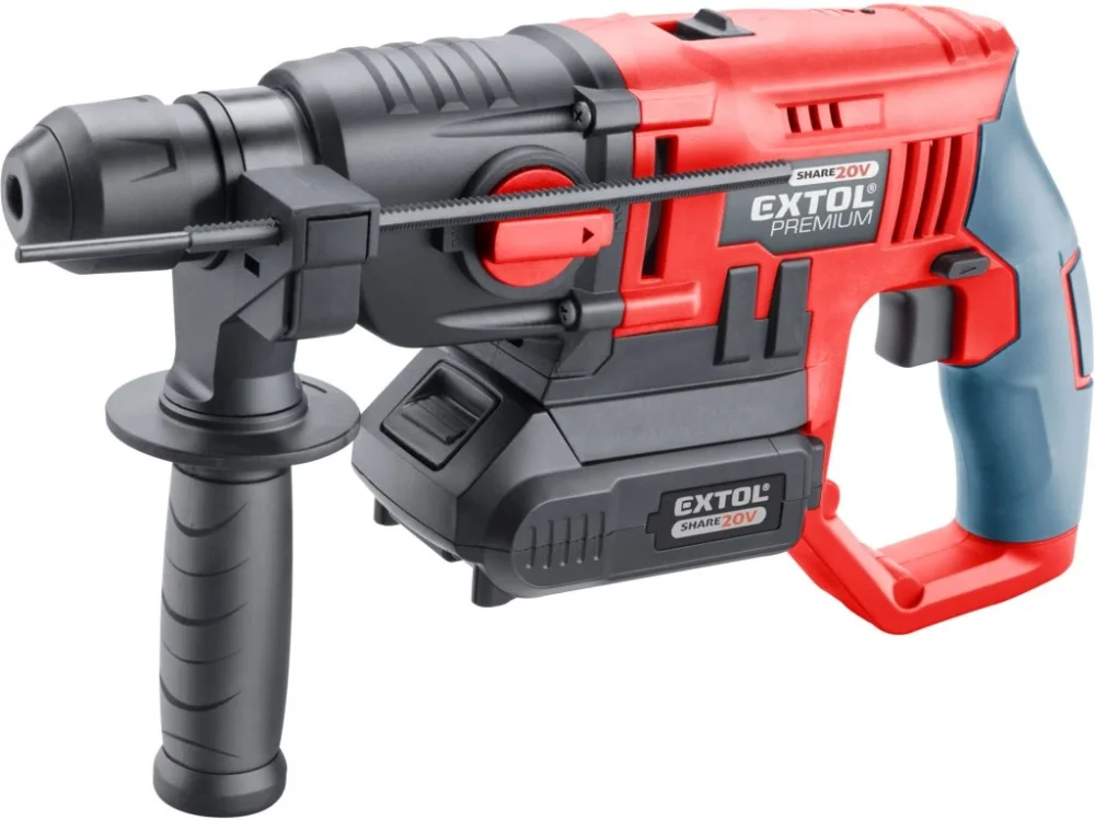 kladivo vrtací aku SHARE20V, 1,2J, SDS plus, 20V Li-ion, 2000mAh Jen Po Omezenou Doba