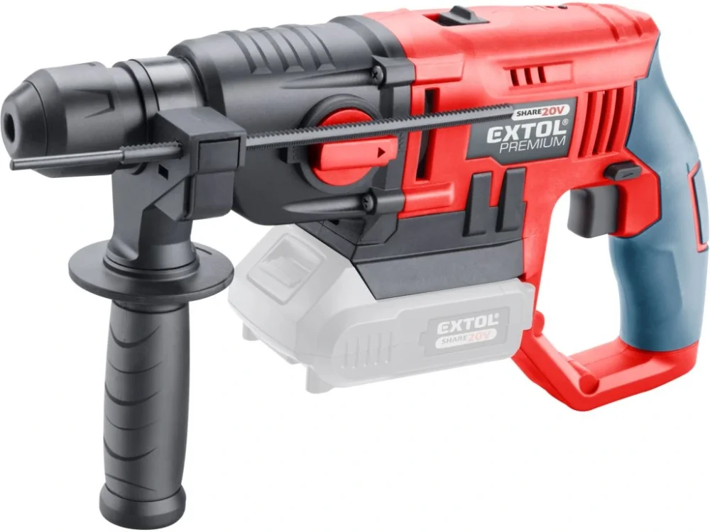 kladivo vrtací aku SHARE20V, 1,2J, SDS plus, 20V Li-ion, bez baterie a nabíječky Originální