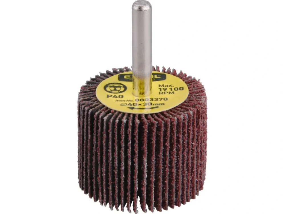kotouč lamelový brusný na stopce, O 40x30x6mm, P60 Levný